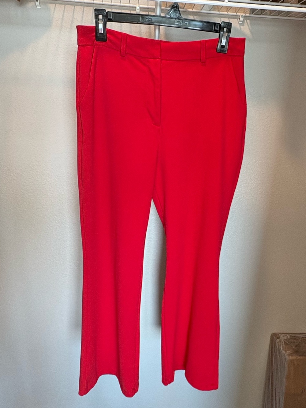 Aqua Red Boot-Cut Pants - Picture 3 of 4